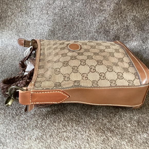 Authentic Gucci Bucket Bag Crossbody Handbag Vintage Boho Bags - Picture 8 of 10